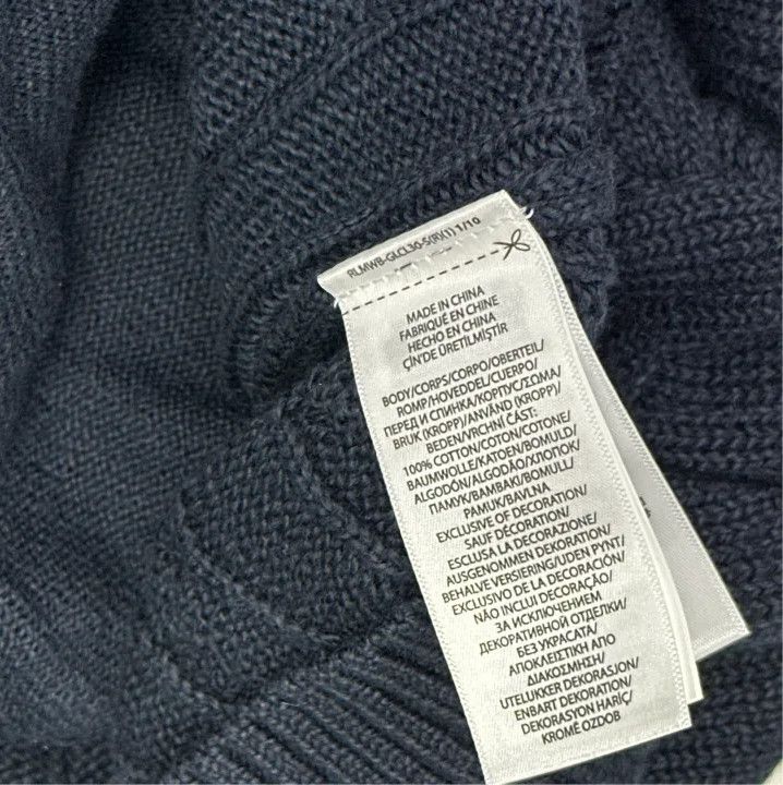 Polo Ralph Lauren Polo Ralph Lauren Men's Blue Cable-Knit Sweater Size US XL / EU 56 / 4 - 4 Thumbnail