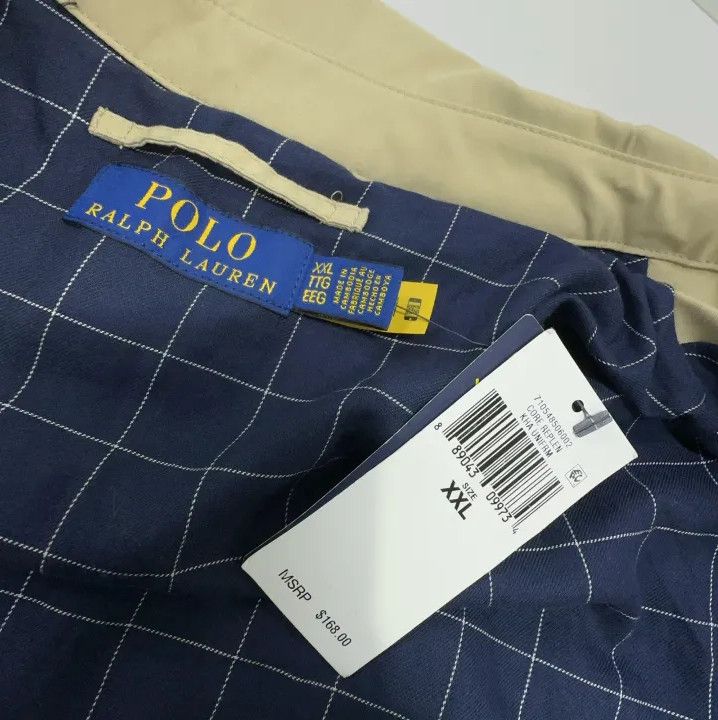 Polo Ralph Lauren Polo Ralph Lauren Men's Solid Lapel Zip Windproof Jacket Size US XXL / EU 58 / 5 - 4 Thumbnail