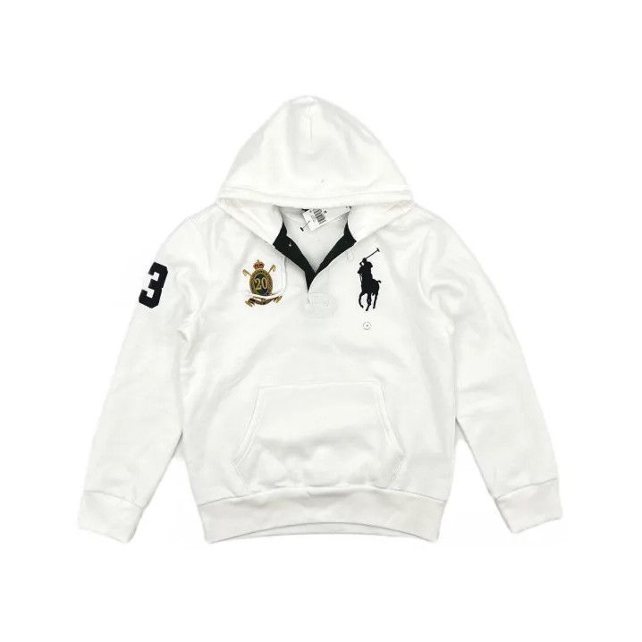 Polo Ralph Lauren Polo Ralph Lauren 20th Anniv Big Pony Fleece Hoodie Size US M / EU 48-50 / 2 - 2 Thumbnail