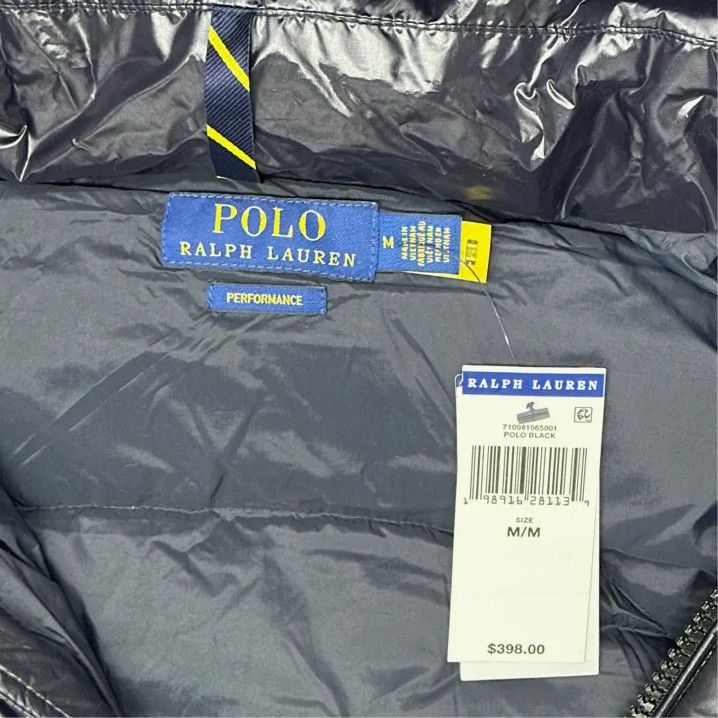 Polo Ralph Lauren Polo Ralph Lauren Men's Solid Puffer Jacket Size US M / EU 48-50 / 2 - 2 Thumbnail