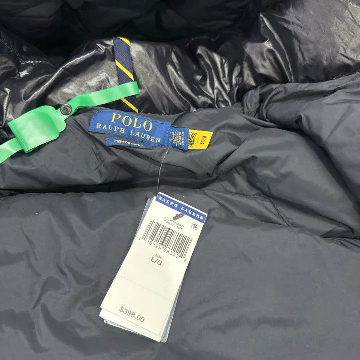 Polo Ralph Lauren Polo Ralph Lauren Men's Black Fitted Down Jacket Size US L / EU 52-54 / 3 - 5 Thumbnail