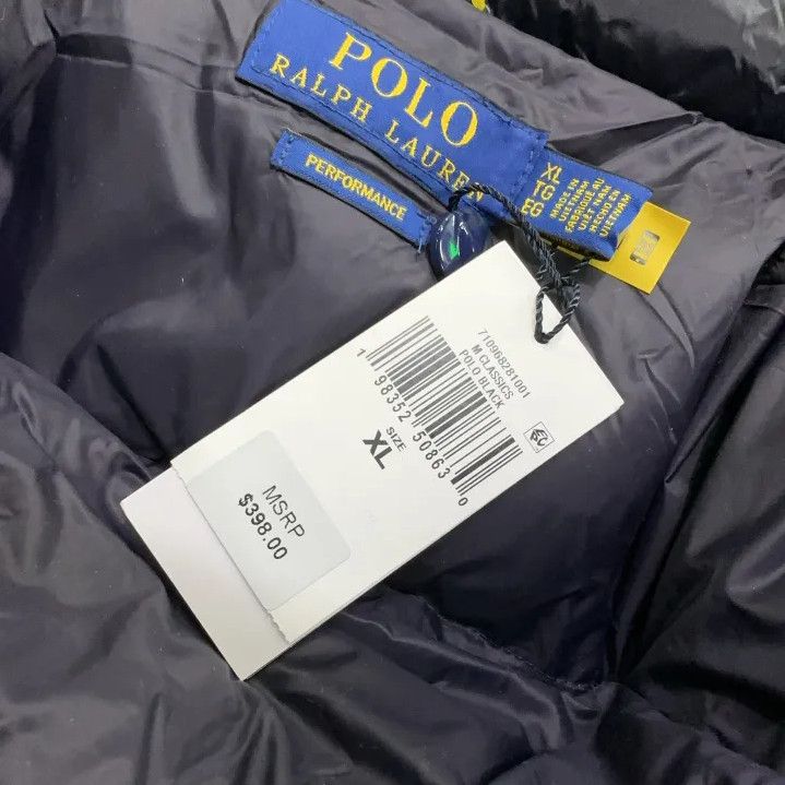 Polo Ralph Lauren Polo Ralph Lauren Men's Black Down Jacket Size US XL / EU 56 / 4 - 6 Thumbnail