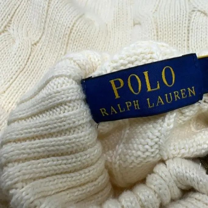 Polo Ralph Lauren Polo Ralph Lauren Logo Stand-Collar Long-Sleeve Knit Sweater Size US M / EU 48-50 / 2 - 11 Thumbnail