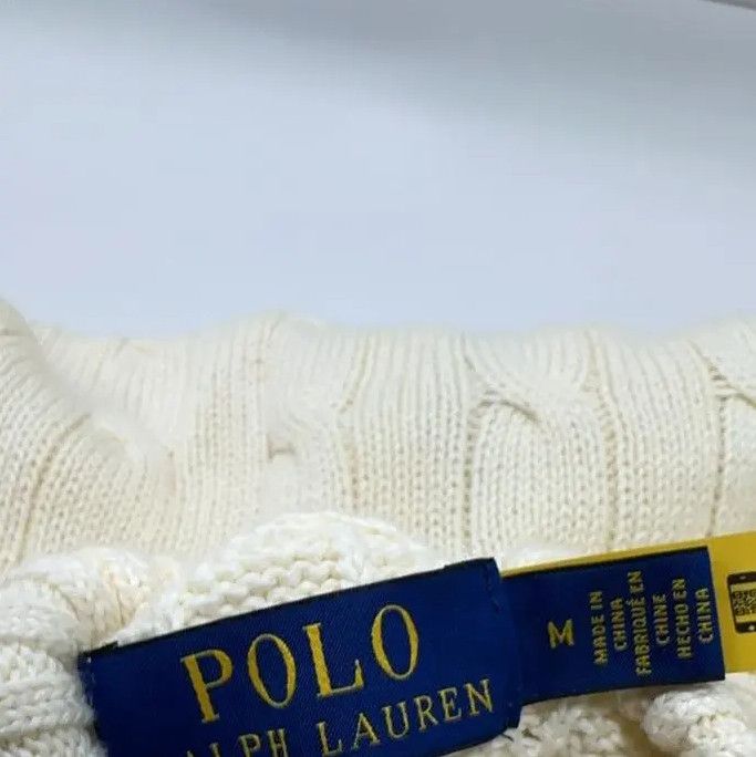 Polo Ralph Lauren Polo Ralph Lauren Logo Stand-Collar Long-Sleeve Knit Sweater Size US M / EU 48-50 / 2 - 10 Thumbnail