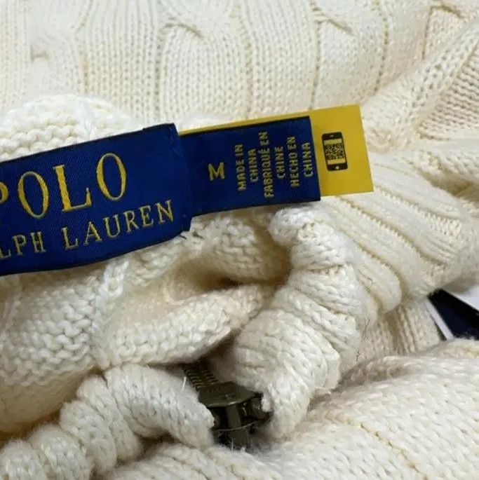 Polo Ralph Lauren Polo Ralph Lauren Logo Stand-Collar Long-Sleeve Knit Sweater Size US M / EU 48-50 / 2 - 12 Thumbnail
