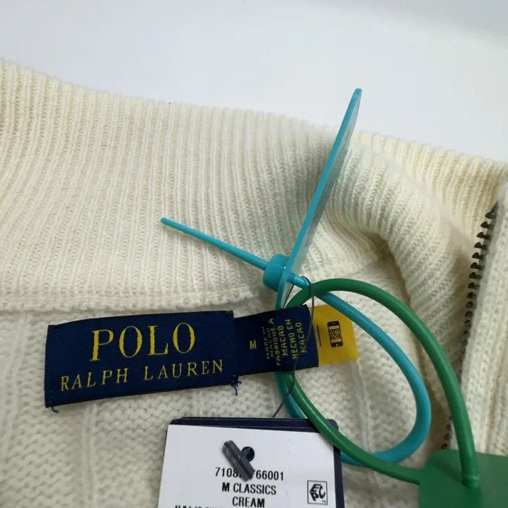 Polo Ralph Lauren Polo Ralph Lauren FW23 Solid Half-Zip Turtleneck Sweater Size US M / EU 48-50 / 2 - 2 Thumbnail
