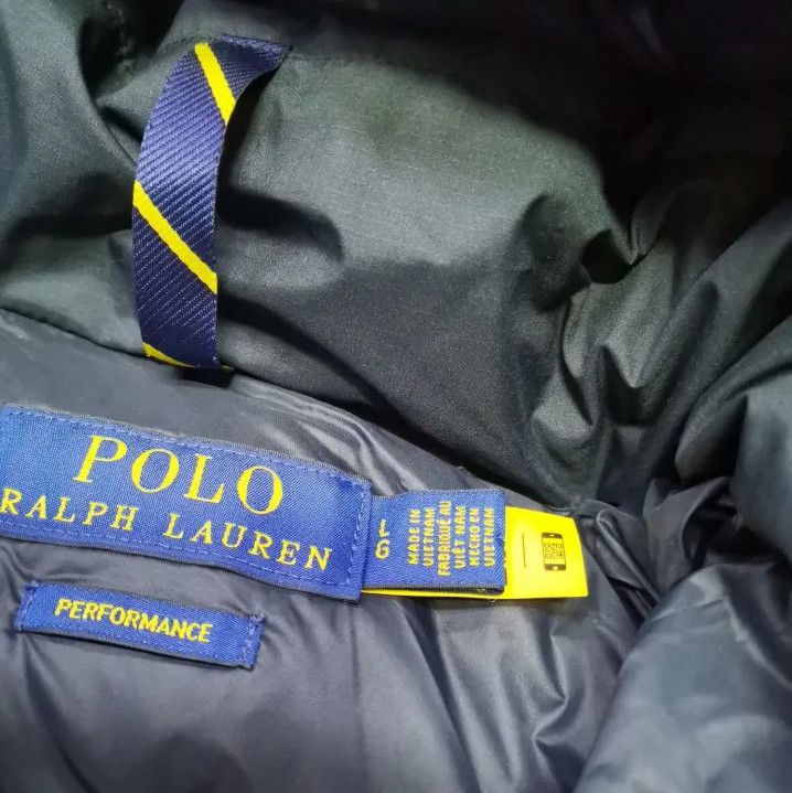 Polo Ralph Lauren Polo Ralph Lauren Men's Solid Zip Hooded Down Jacket Size US L / EU 52-54 / 3 - 3 Thumbnail
