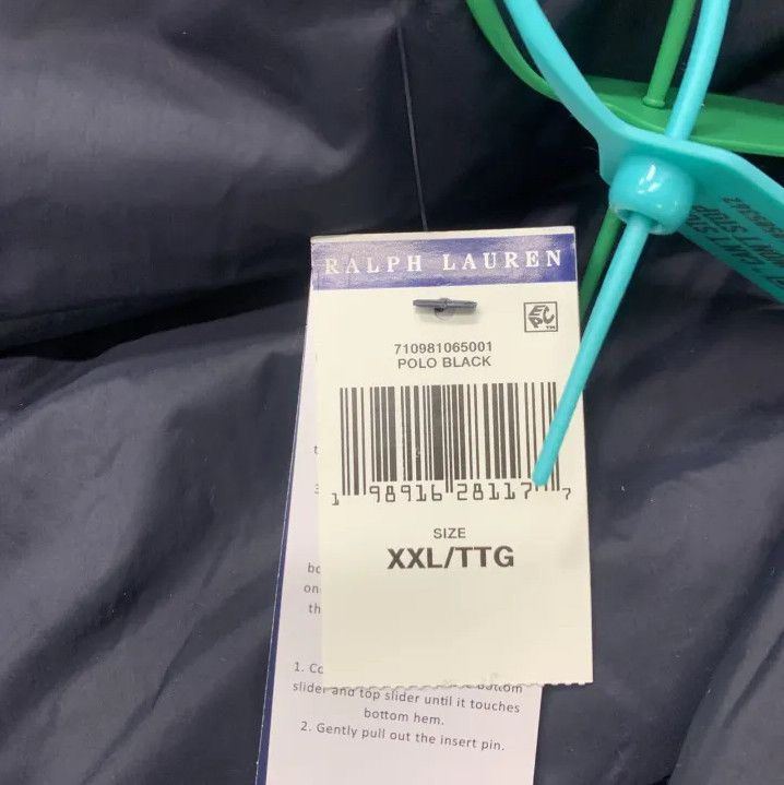Polo Ralph Lauren Polo Ralph Lauren Men's Black Fitted Down Jacket Size US XXL / EU 58 / 5 - 3 Thumbnail