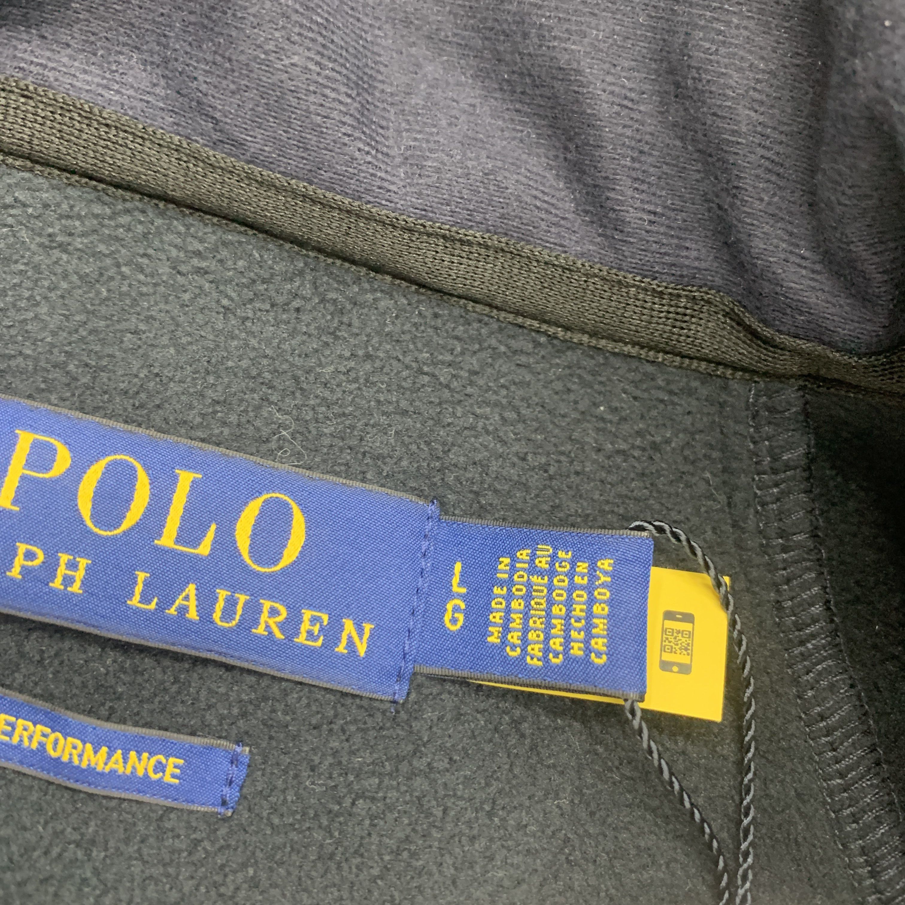 Polo Ralph Lauren Polo Ralph Lauren Logo Half-Zip Long Sleeve Jacket Size US L / EU 52-54 / 3 - 5 Thumbnail