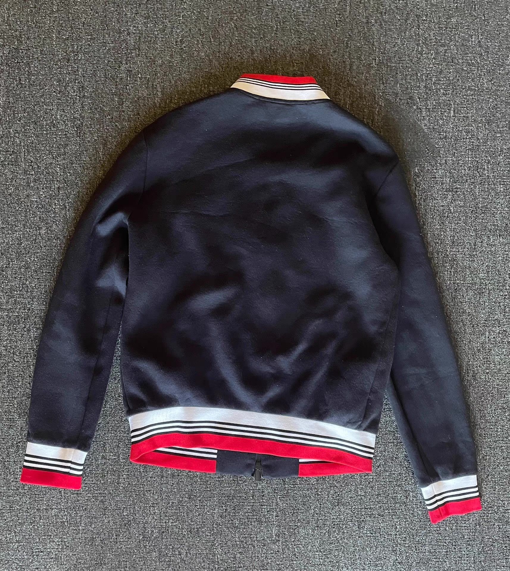 Fendi Black Bomber Jacket with Graphic Detail Size US M / EU 48-50 / 2 - 4 Thumbnail