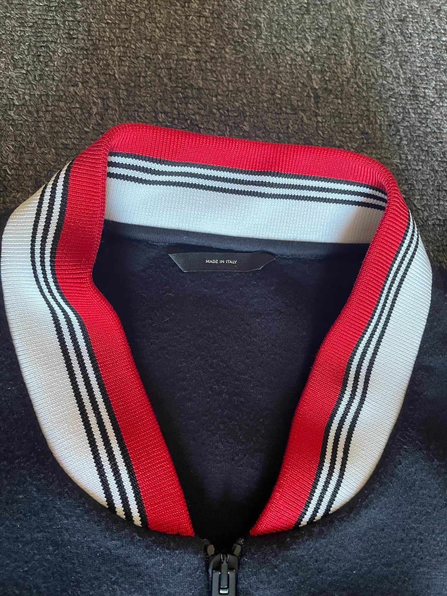 Fendi Black Bomber Jacket with Graphic Detail Size US M / EU 48-50 / 2 - 3 Thumbnail