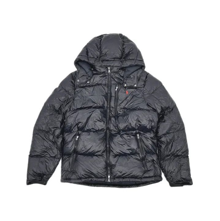 Polo Ralph Lauren Polo Ralph Lauren Men's Black Fitted Down Jacket Size US XXL / EU 58 / 5 - 2 Thumbnail