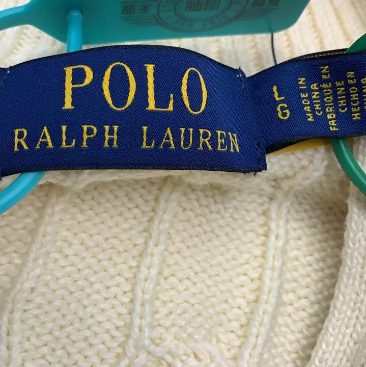 Polo Ralph Lauren Polo Ralph Lauren Logo Stand Collar Long-Sleeve Knit Sweater Size US L / EU 52-54 / 3 - 2 Thumbnail