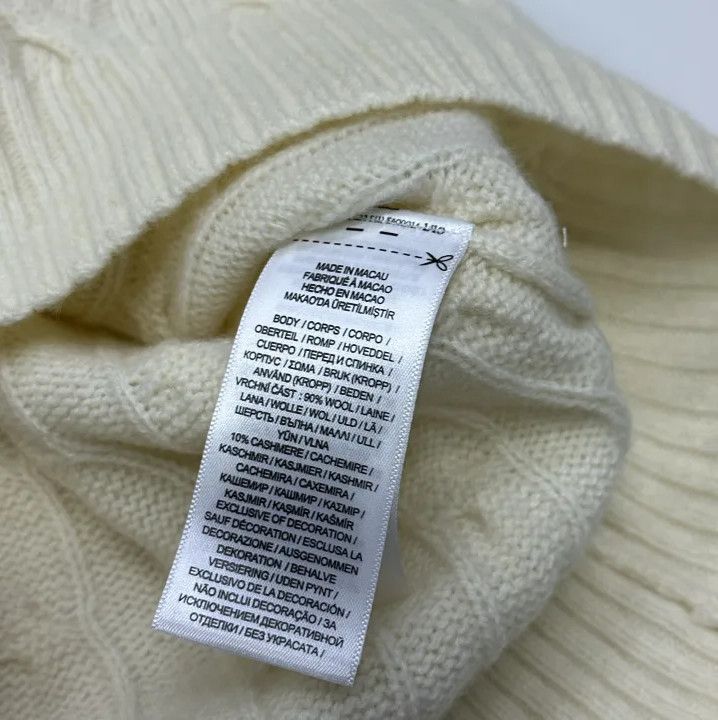 Polo Ralph Lauren Polo Ralph Lauren Men's Cream Half-Zip Sweater Size US XS / EU 42 / 0 - 4 Thumbnail