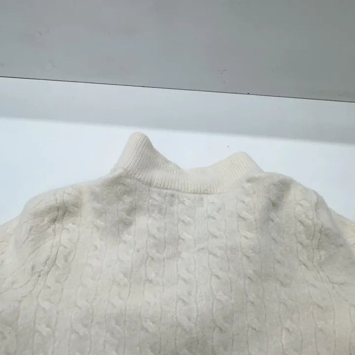 Polo Ralph Lauren Polo Ralph Lauren FW24 Cable-Knit Cream Sweater Size US M / EU 48-50 / 2 - 4 Thumbnail