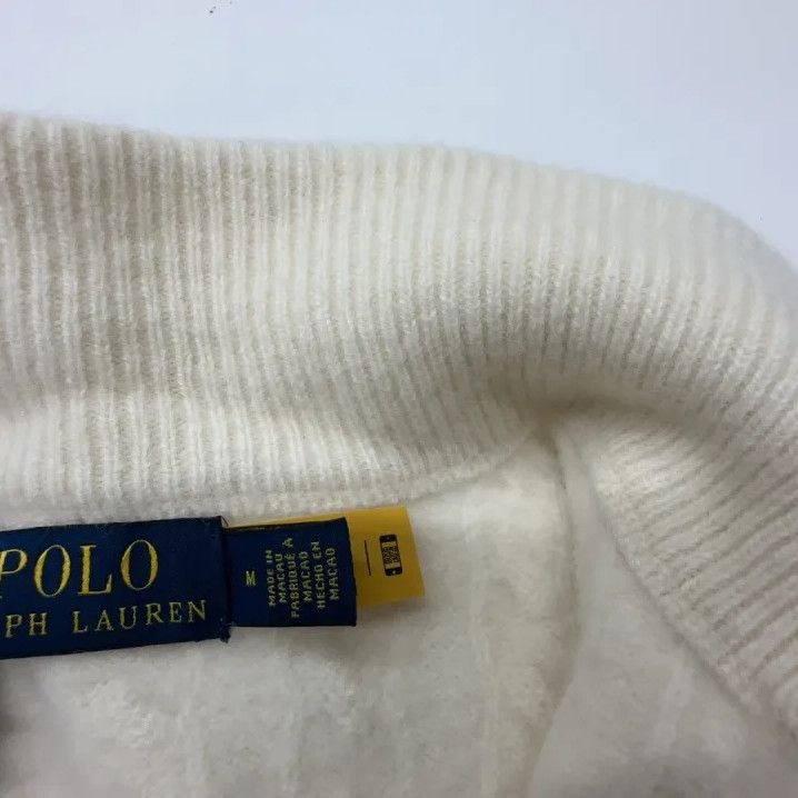 Polo Ralph Lauren Polo Ralph Lauren FW24 Cable-Knit Cream Sweater Size US M / EU 48-50 / 2 - 2 Thumbnail