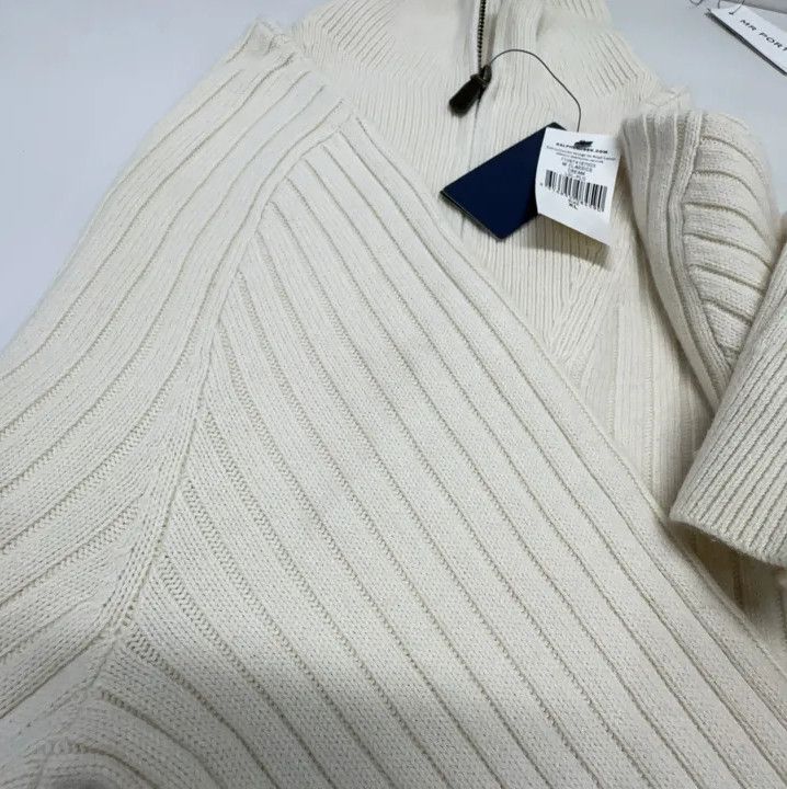 Polo Ralph Lauren Polo Ralph Lauren Ribbed Half-Zip Long-Sleeve Sweater Size US XL / EU 56 / 4 - 7 Thumbnail