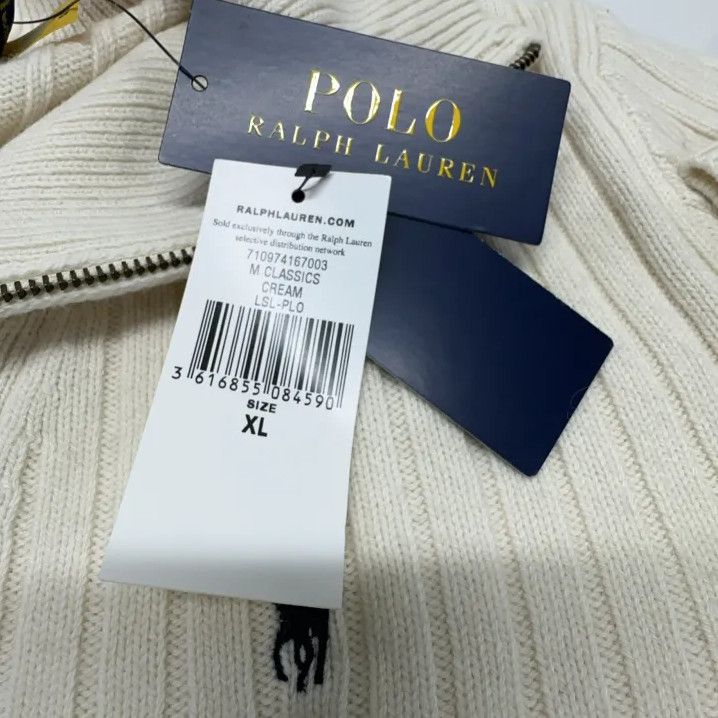Polo Ralph Lauren Polo Ralph Lauren Ribbed Half-Zip Long-Sleeve Sweater Size US XL / EU 56 / 4 - 5 Thumbnail