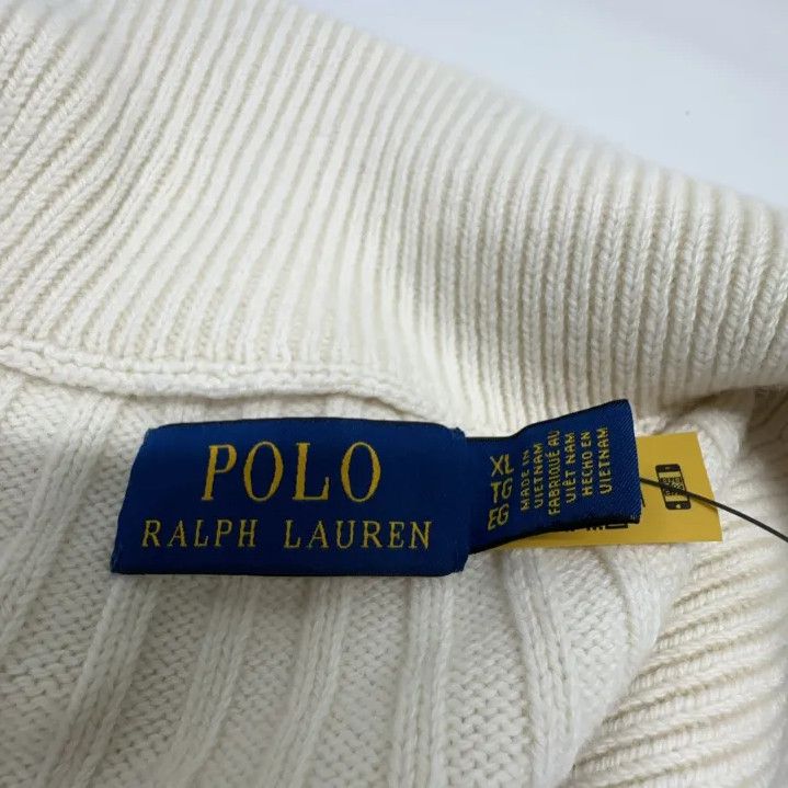 Polo Ralph Lauren Polo Ralph Lauren Ribbed Half-Zip Long-Sleeve Sweater Size US XL / EU 56 / 4 - 4 Thumbnail
