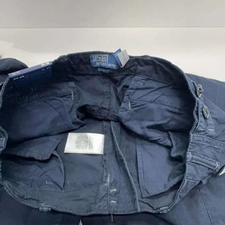 Polo Ralph Lauren Polo Ralph Lauren FW24 Solid Cotton Cargo Pants Size US 34 / EU 50 - 7 Thumbnail
