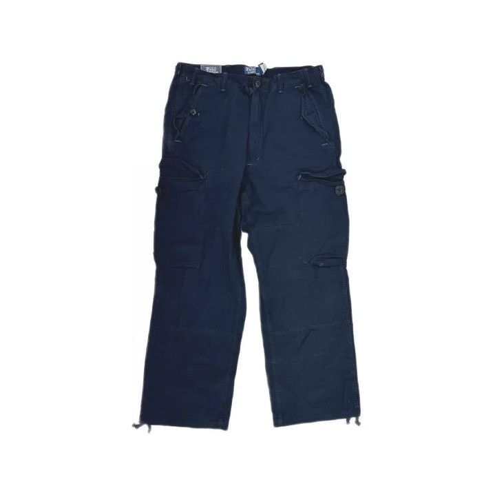 Polo Ralph Lauren Polo Ralph Lauren FW24 Solid Cotton Cargo Pants Size US 34 / EU 50 - 2 Thumbnail