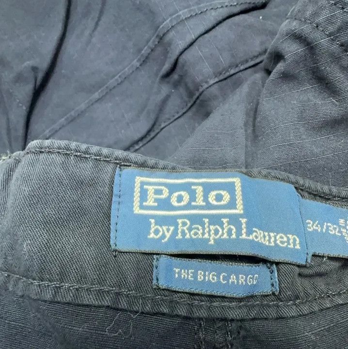 Polo Ralph Lauren Polo Ralph Lauren FW24 Solid Cotton Cargo Pants Size US 34 / EU 50 - 4 Thumbnail