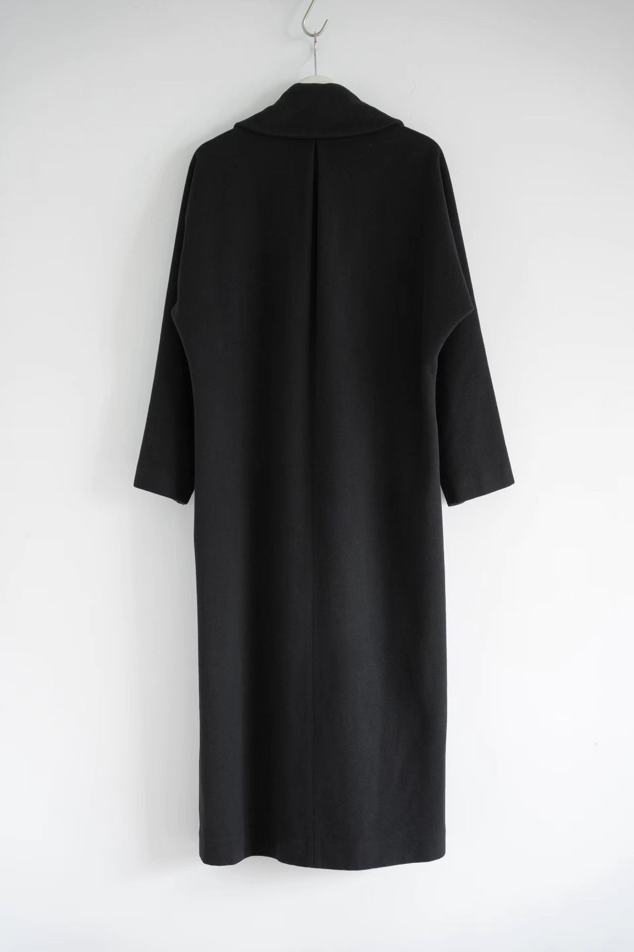 Yohji Yamamoto Black Long Structured Coat - Size M Size US M / EU 48-50 / 2 - 2 Thumbnail