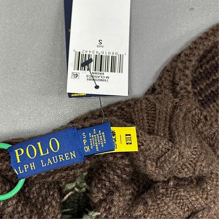 Polo Ralph Lauren Polo Ralph Lauren Geometric Cotton Blend Pullover Sweater Size US S / EU 44-46 / 1 - 3 Thumbnail