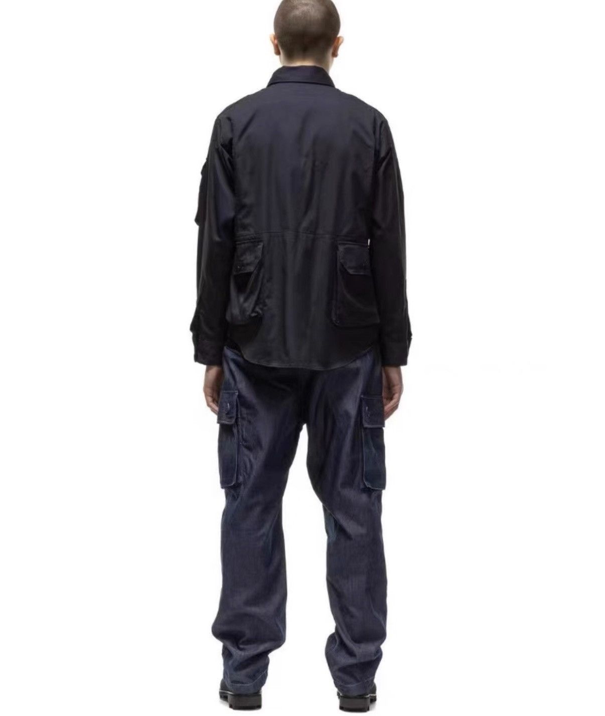Engineered Garments Gray Multi-Pocket Button-Up Shirt XS Size US XS / EU 42 / 0 - 5 Thumbnail