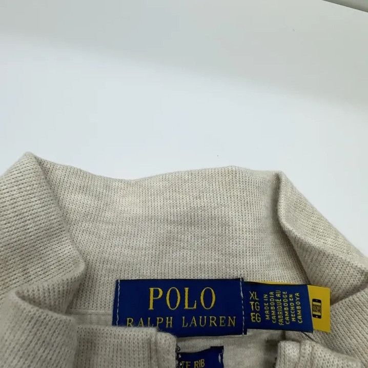 Polo Ralph Lauren Polo Ralph Lauren FW23 Solid Embroidered Collar Sweatshirt Mencategory: tops.sweatshirts_hoodies Size US XL / EU 56 / 4 - 3 Thumbnail