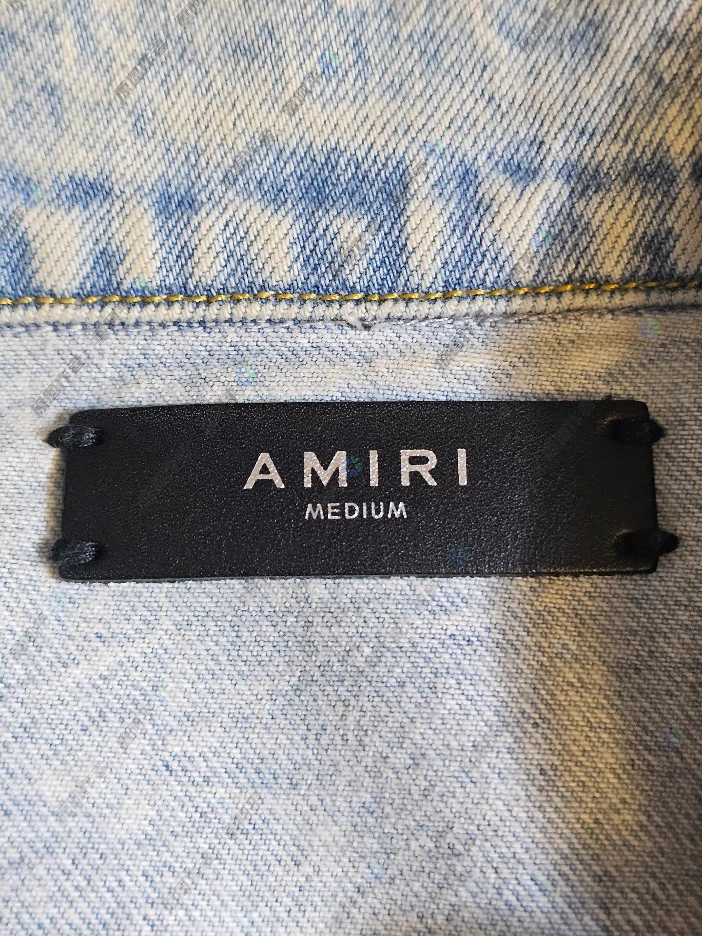 Amiri Blue Denim Jacket with Pockets - Size M Size US M / EU 48-50 / 2 - 5 Thumbnail