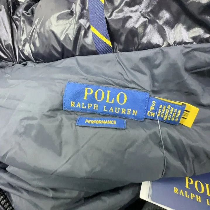 Polo Ralph Lauren Polo Ralph Lauren Men's Black Fitted Down Jacket Size US S / EU 44-46 / 1 - 4 Thumbnail