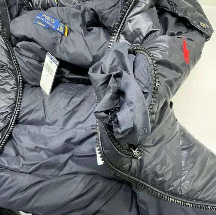 Polo Ralph Lauren Polo Ralph Lauren Men's Black Fitted Down Jacket Size US S / EU 44-46 / 1 - 7 Thumbnail