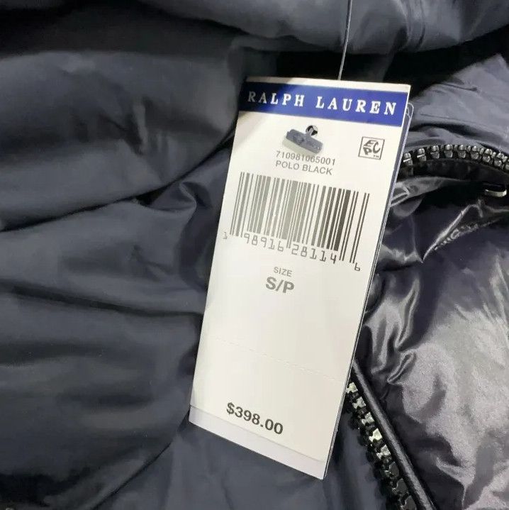 Polo Ralph Lauren Polo Ralph Lauren Men's Black Fitted Down Jacket Size US S / EU 44-46 / 1 - 5 Thumbnail