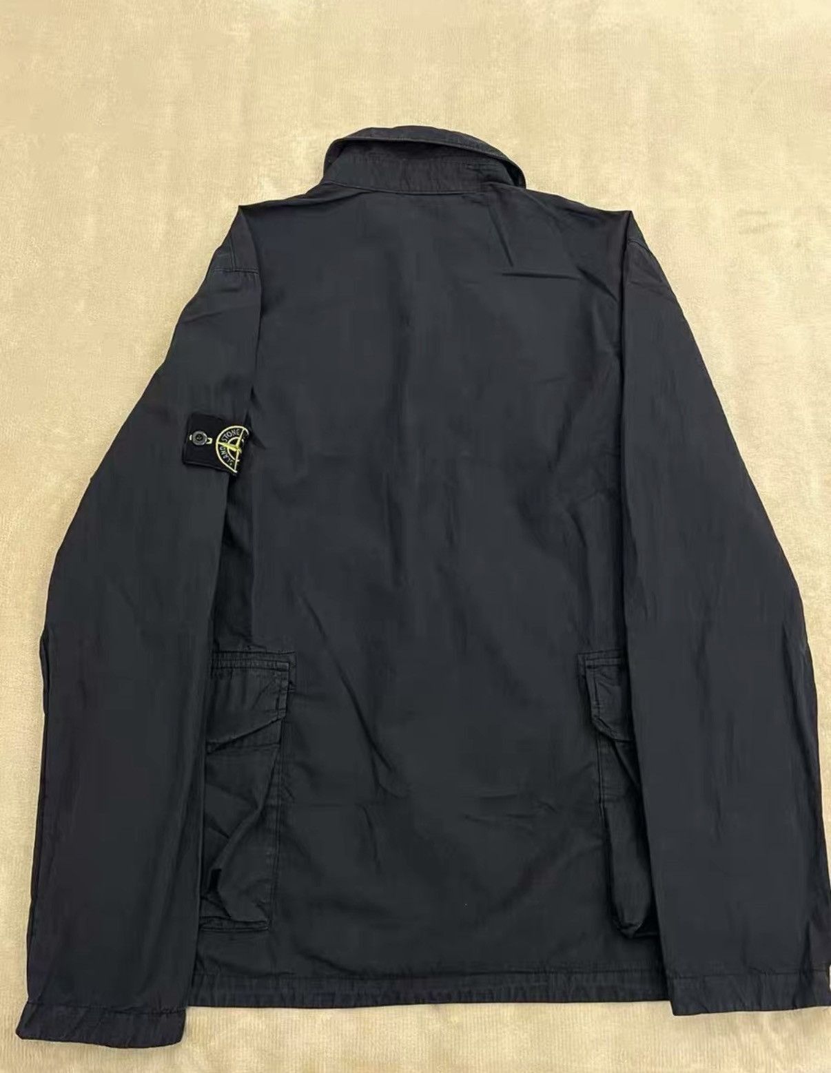 Stone Island Black Zip-Front Utility Jacket with Pockets Size US L / EU 52-54 / 3 - 2 Thumbnail