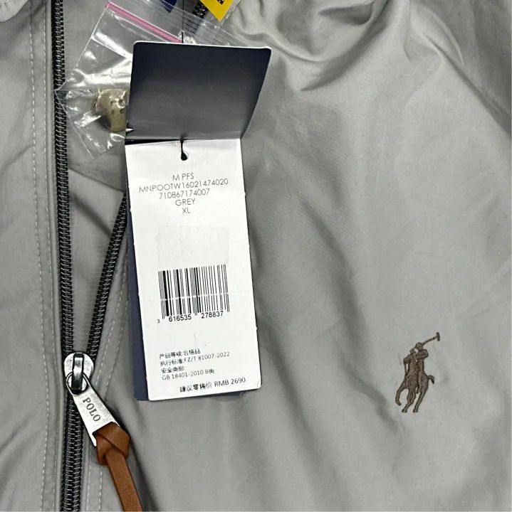 Polo Ralph Lauren Polo Ralph Lauren SS23 Solid Logo Zip Jacket Size US XL / EU 56 / 4 - 2 Thumbnail