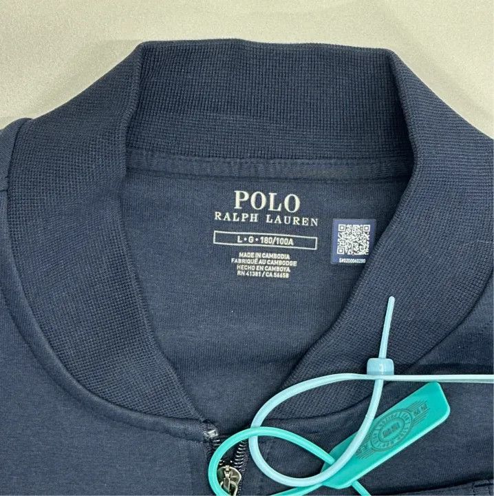 Polo Ralph Lauren Polo Ralph Lauren Double-Knit Pilot Zip Jacket Size US L / EU 52-54 / 3 - 4 Thumbnail