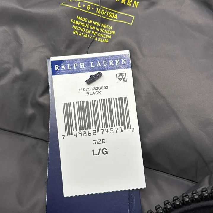 Polo Ralph Lauren Polo Ralph Lauren Solid Logo Embroidered Hooded Down Jacket Size US L / EU 52-54 / 3 - 3 Thumbnail