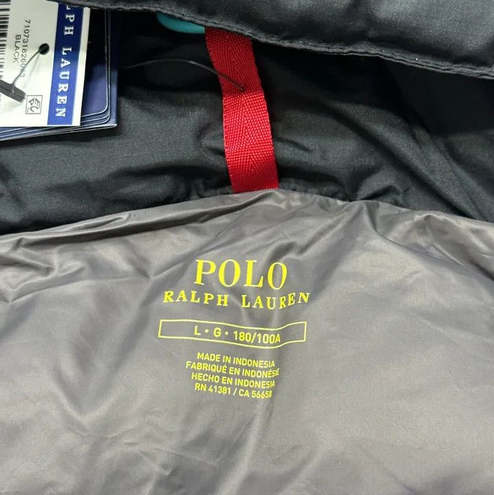 Polo Ralph Lauren Polo Ralph Lauren Solid Logo Embroidered Hooded Down Jacket Size US L / EU 52-54 / 3 - 2 Thumbnail