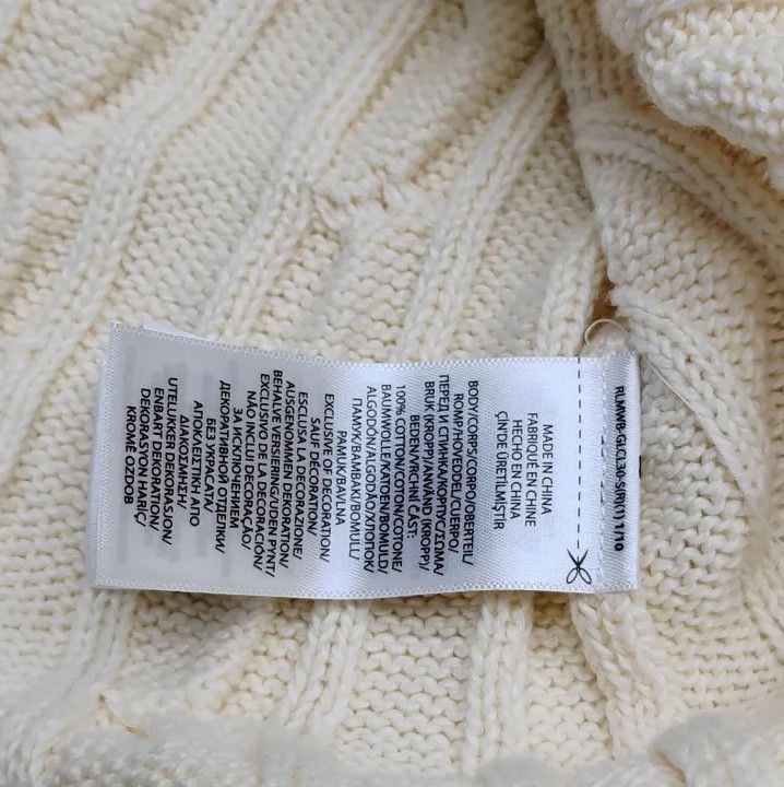 Polo Ralph Lauren Polo Ralph Lauren Men's Half-Zip Cable Knit Sweater Size US L / EU 52-54 / 3 - 3 Thumbnail