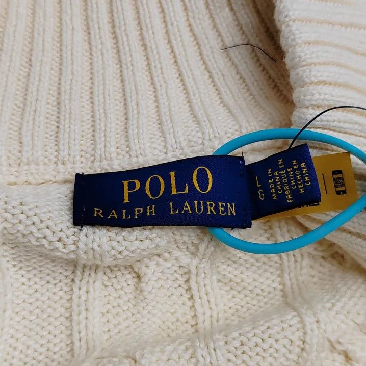 Polo Ralph Lauren Polo Ralph Lauren Men's Half-Zip Cable Knit Sweater Size US L / EU 52-54 / 3 - 2 Thumbnail