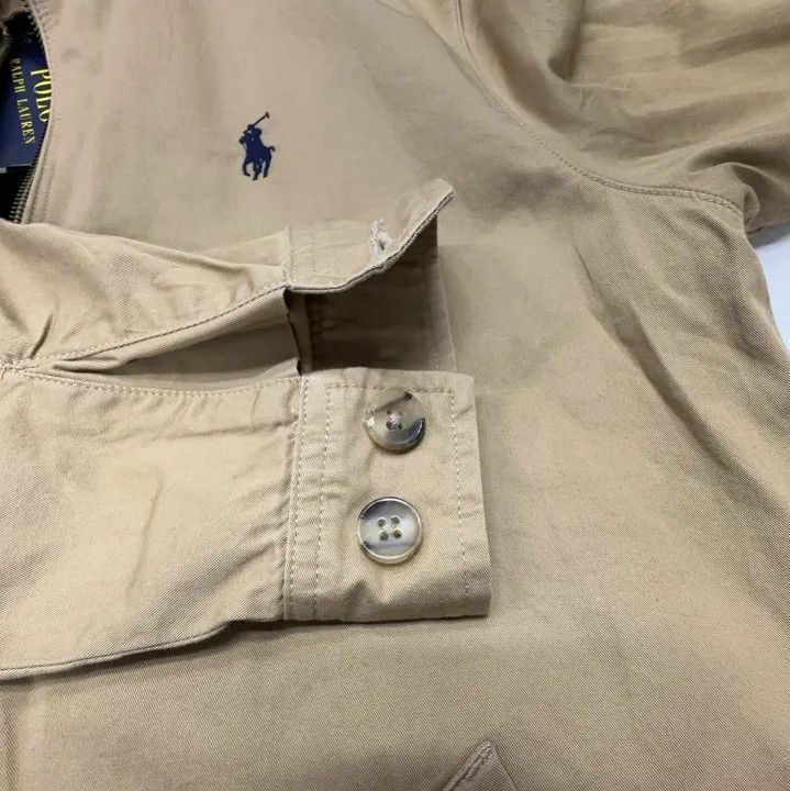 Polo Ralph Lauren Polo Ralph Lauren SS23 Solid Logo Stand Collar Jacket Size US S / EU 44-46 / 1 - 6 Thumbnail