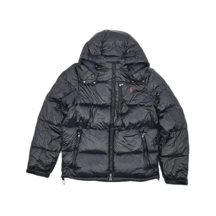 Polo Ralph Lauren Polo Ralph Lauren Men's Black Fitted Down Jacket Size US L / EU 52-54 / 3 - 2 Thumbnail