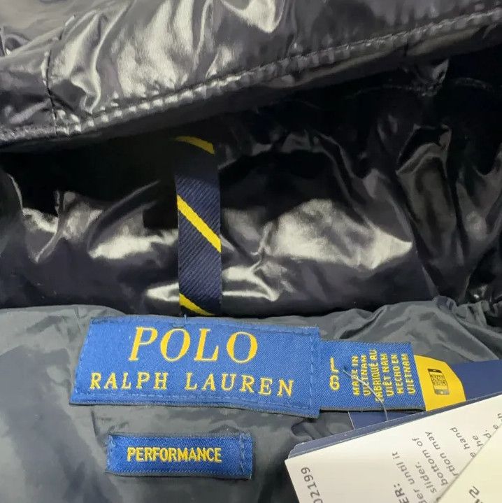 Polo Ralph Lauren Polo Ralph Lauren Men's Black Fitted Down Jacket Size US L / EU 52-54 / 3 - 4 Thumbnail