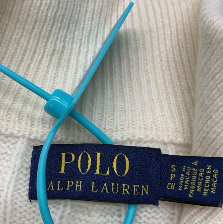 Polo Ralph Lauren Polo Ralph Lauren FW24 Men's Cream Cable-Knit Sweater Size US S / EU 44-46 / 1 - 2 Thumbnail