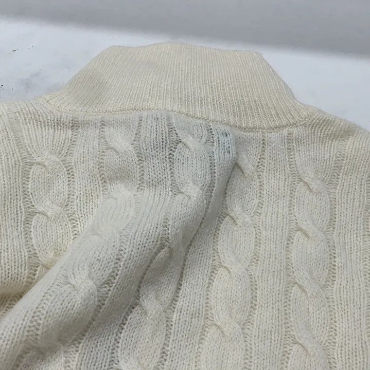 Polo Ralph Lauren Polo Ralph Lauren FW24 Men's Cream Cable-Knit Sweater Size US S / EU 44-46 / 1 - 5 Thumbnail