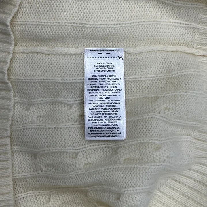 Polo Ralph Lauren Polo Ralph Lauren Men's Solid Cable-Knit Sweater Size US L / EU 52-54 / 3 - 4 Thumbnail