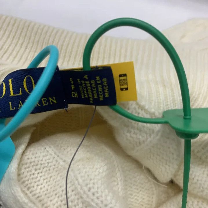 Polo Ralph Lauren Polo Ralph Lauren Men's Cream Cable-Knit Sweater Size US S / EU 44-46 / 1 - 3 Thumbnail