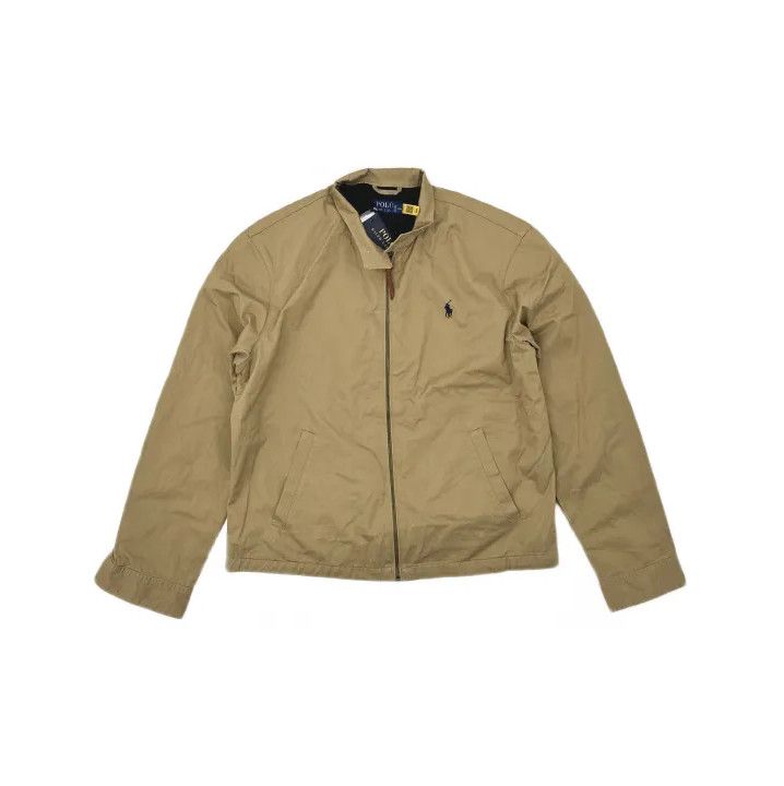 Polo Ralph Lauren Polo Ralph Lauren SS23 Solid Logo Stand Collar Jacket Size US M / EU 48-50 / 2 - 2 Thumbnail