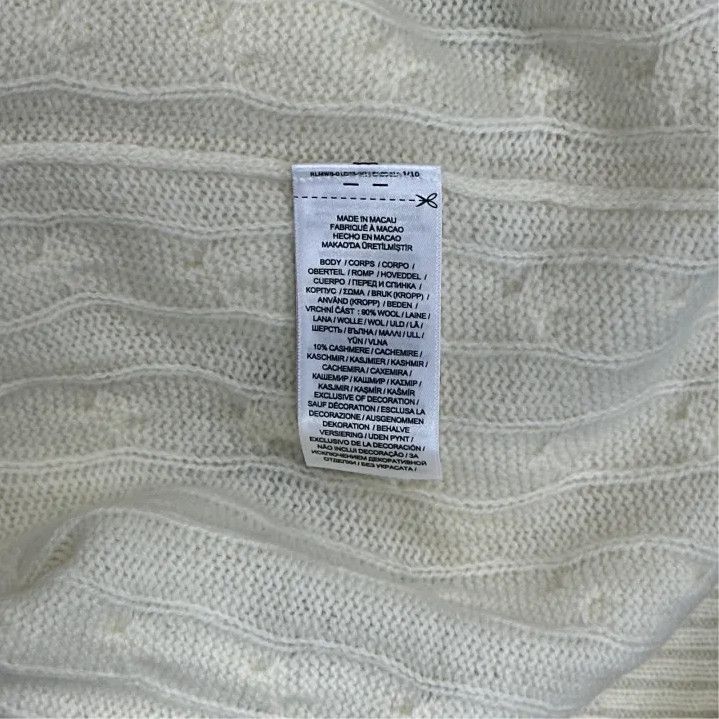 Polo Ralph Lauren Polo Ralph Lauren FW23 Cream Half-Zip Sweater Size US XL / EU 56 / 4 - 5 Thumbnail